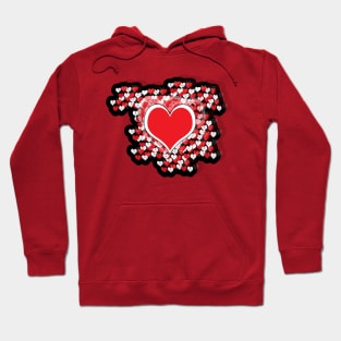 Big Heart and Little Hearts Hoodie